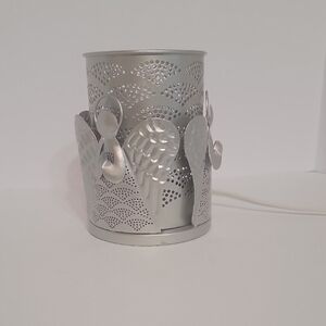 Tin Silver Angel Motif Accent Light.